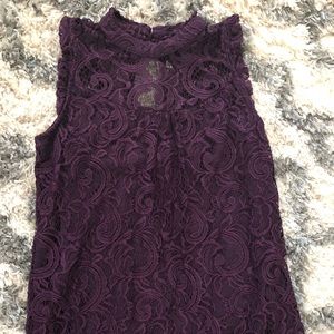 Purple HeartSoul Top Size Large